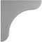 Ekena Millwork 1 3/4"W x 7 1/2"D x 7 1/2"H Eaton Wood Vintage Decor Bracket, Pebble Grey BKTWD02X08X08EAPG - alternate 2